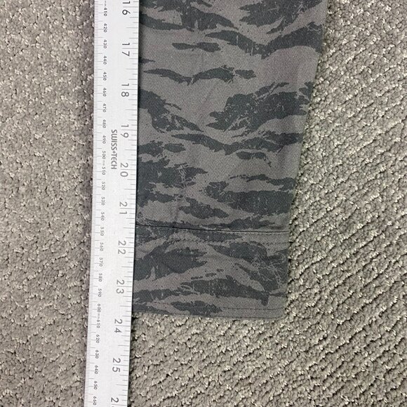 Oakley Tail Wind Jacket Women's Small Gray Camo Camouflage Cotton Canvas Utility - Picture 15 of 15